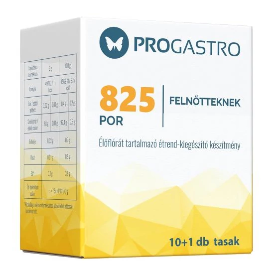 ProGastro 825 élőflórát tartalmazó étrend-kiegészítő készítmény 10+1x
