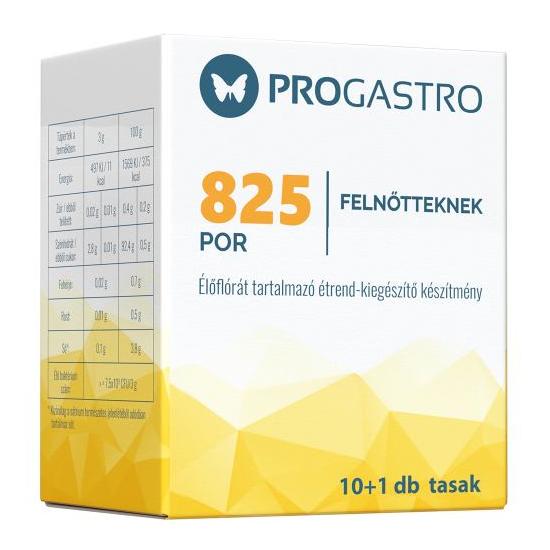 ProGastro 825 élőflórát tartalmazó étrend-kiegészítő készítmény 10+1x