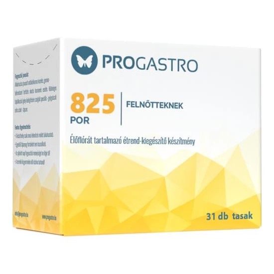 ProGastro 825 élőflórát tartalmazó étrend-kiegészítő készítmény 31x