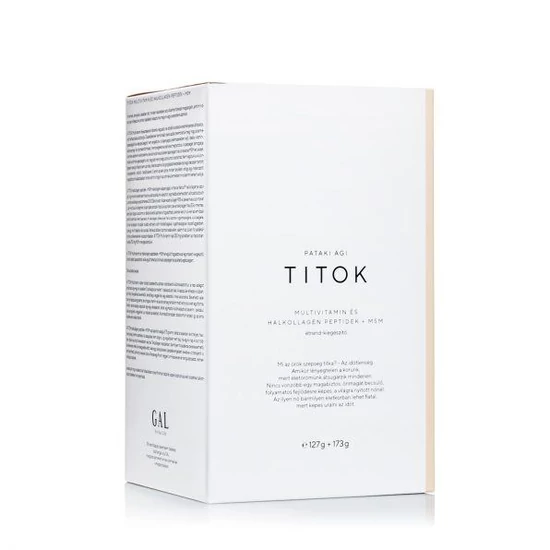 TITOK Multivitamin és Halkollagén Peptidek + MSM 127g+173g