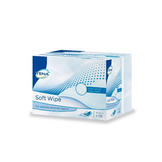 Tena Soft Wipe Puha Törlőkendő 135x