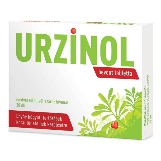 Urzinol bevont tabletta 30x