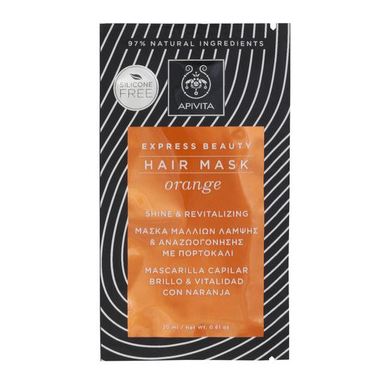 APIVITA Express hajmaszk - Fényt ad és revitalizál 20 ml