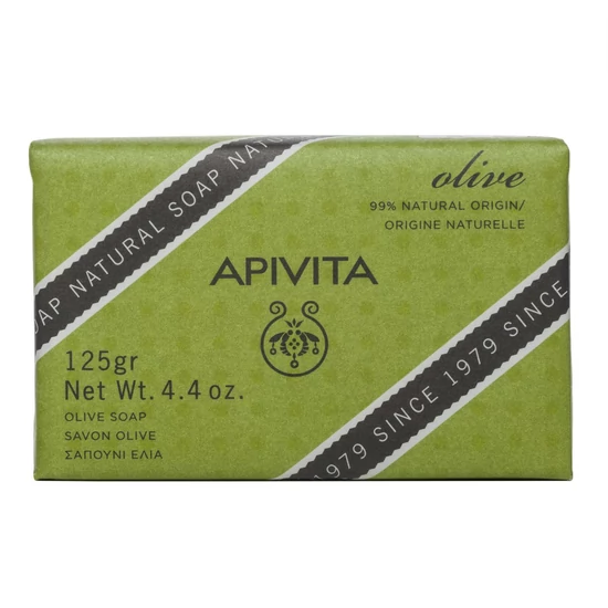 APIVITA Natúr szappan olívával, minden bőrtípusra 125 g
