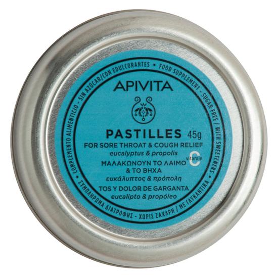 APIVITA Torokpasztilla Eukaliptusz 45 g