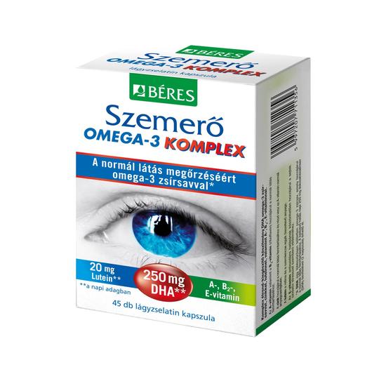 Béres Szemerő + Omega-3 Komplex lágyzselatin kapszula 45x