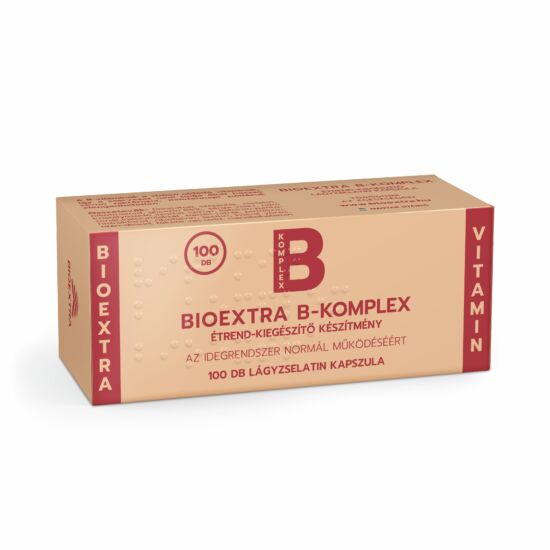 Bioextra B-komplex étrend-kiegészítő lágyzselatin kapszula 100x