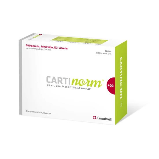 Cartinorm+D3 filmtabletta 60x