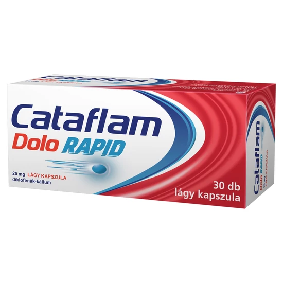 Cataflam Dolo Rapid 25 mg lágy kapszula 30x