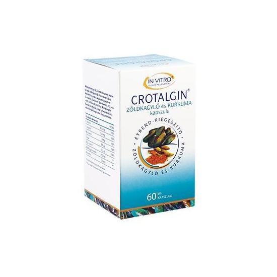 Crotalgin kapszula zöldkagyló és kurkuma kivonattal 60x