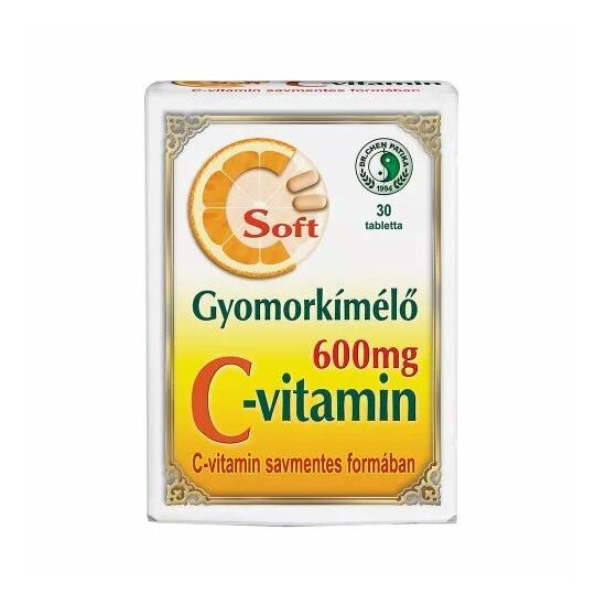 Dr Chen Soft C-vitamin 600mg filmtabletta 30x
