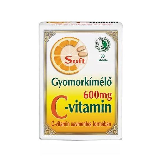 Dr Chen Soft C-vitamin 600mg filmtabletta 30x
