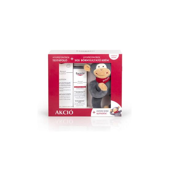 Eucerin ajándékcsomag Atopicontrol 250ml+40ml+ajándék plüss