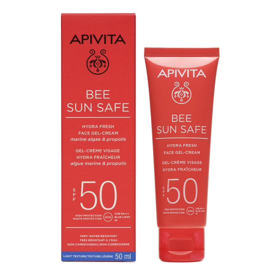 Apivita Bee Sun Safe Hydra Fresh Arckrém SPF50 50 ml