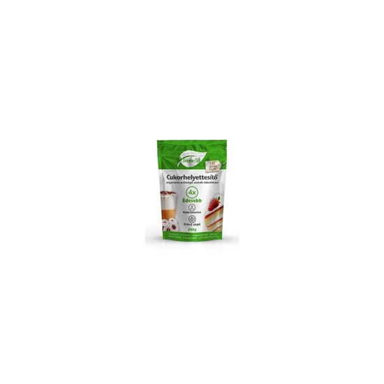 BENEFITT Cukorhelyettesítő (Eritrit, Stevia, Szukralóz) 4x erősségű 500g