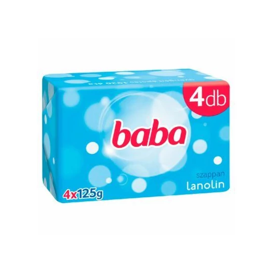 Baba Lanolinos szappan 4x90g
