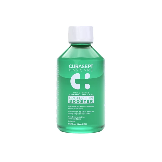 Curasept Daycare Protection Booster szájvíz herbal invasion 250 ml