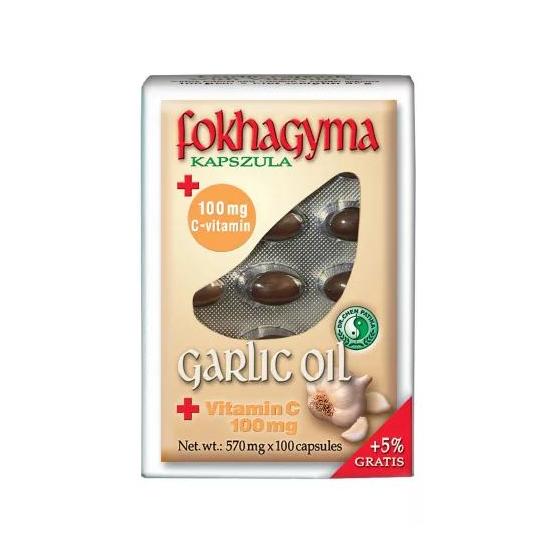 Dr Chen Fokhagyma C-vitamin kapszula 100+5x