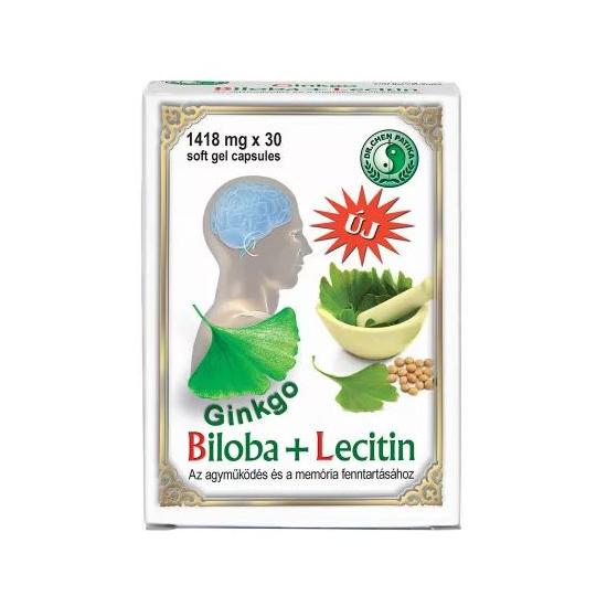 Dr Chen Ginkgo Biloba Lecitin kapszula 30x