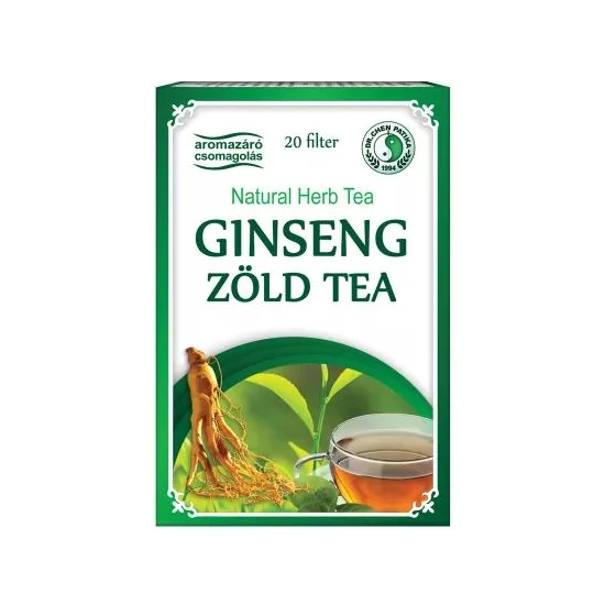 Dr Chen Ginseng Zöldtea 20x3g
