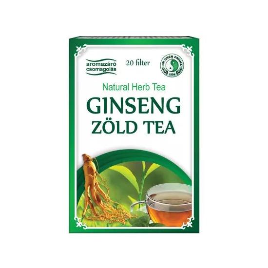 Dr Chen Ginseng Zöldtea 20x3g