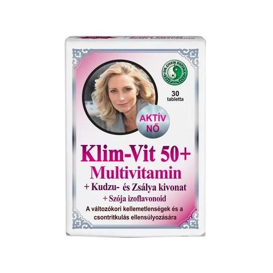 Dr Chen Klim Vit 50+ Multivitamin tabletta Nőknek 30x