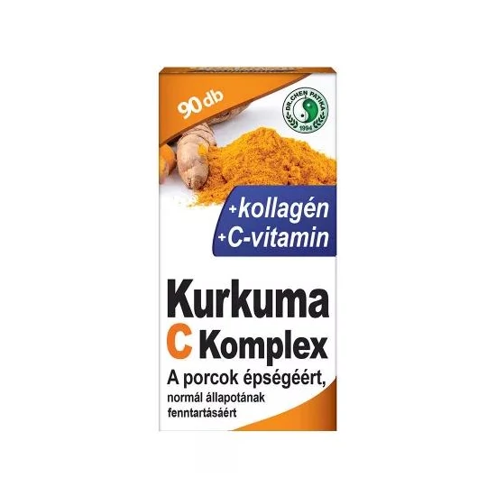Dr Chen Kurkuma C Komplex étrend-kiegészítő kapszula 90x