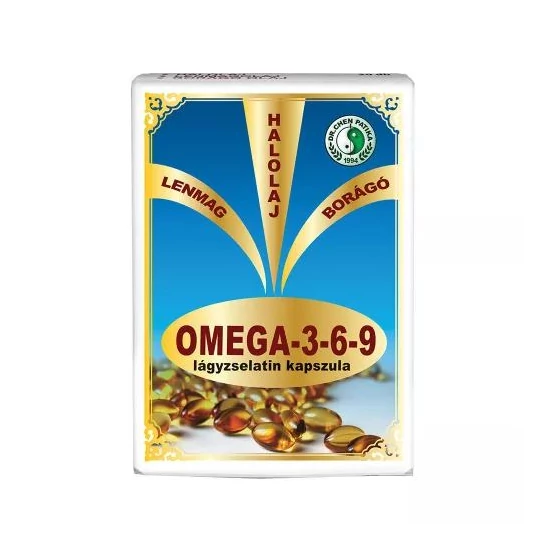 Dr Chen Omega 3-6-9 lágyzselatin kapszula 30x