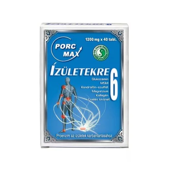 Dr Chen Porc-Max ízületekre 6 tabletta 40x