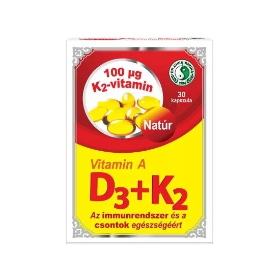Dr Chen Vitamin A D3 K2 kapszula 30x