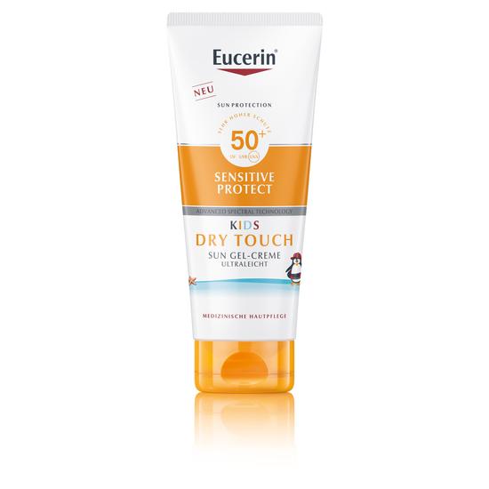 Eucerin Sun Kids Sensitive Protect Dry Touch gyermek napozó gél-krém SPF50+ 200ml ÚJ!