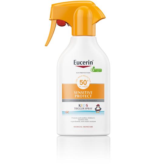 Eucerin Sun Sensitive Protect Gyermek napozó spray SPF50+ 250 ml ÚJ!