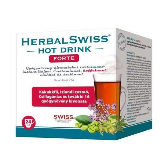 Herbal Swiss Hot Drink FORTE forró italpor 24x