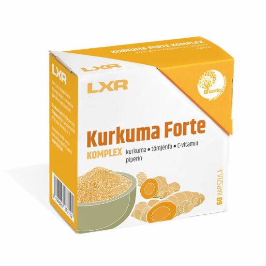 LXR Kurkuma Forte Komplex kapszula 60x