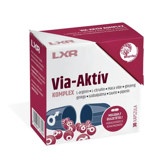 LXR Via-Aktív Komplex kapszula 30x