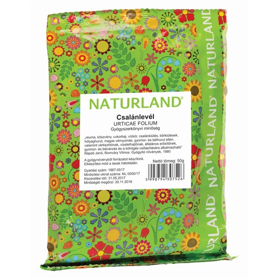 Naturland Csalánlevél gyógynövénytea 50g