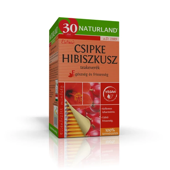 Naturland Csipke-hibiszkusz teakeverék 20x3 g