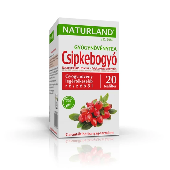 Naturland Csipkebogyó gyógynövénytea 20x2,5g