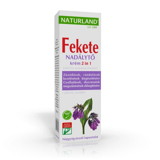 Naturland Fekete nadálytő krém 2 in 1 100ml