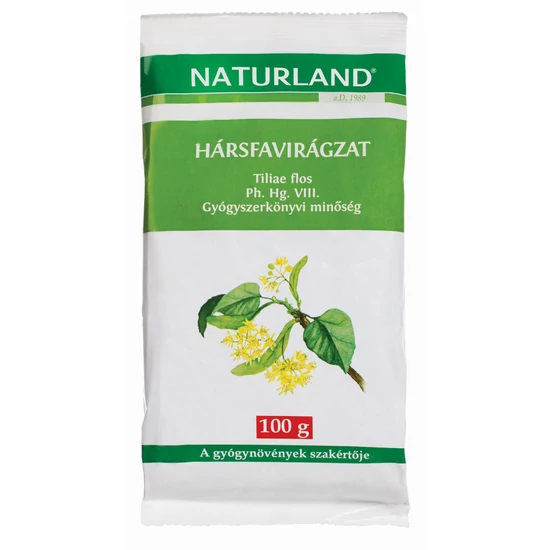 Naturland Hársfavirág gyógynövénytea 100g