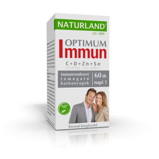 Naturland Immun Optimum étrend-kiegészítő kapszula 60x