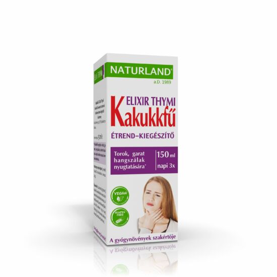 Naturland Kakukkfű - Elixir Thymi folyékony étrend-kiegészítő készítmény 150ml