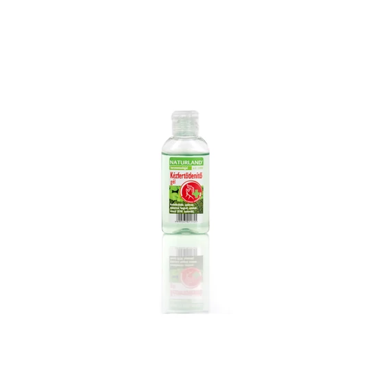 Naturland Kézfertőtlenítő gél borsmentaolajjal 50ml