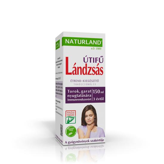 Naturland Lándzsás útifű folyékony étrend-kiegészítő készítmény 150ml