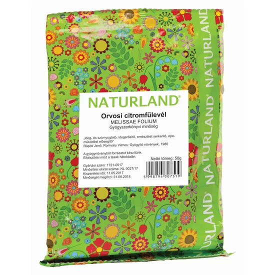 Naturland Orvosi citromfűlevél 50g