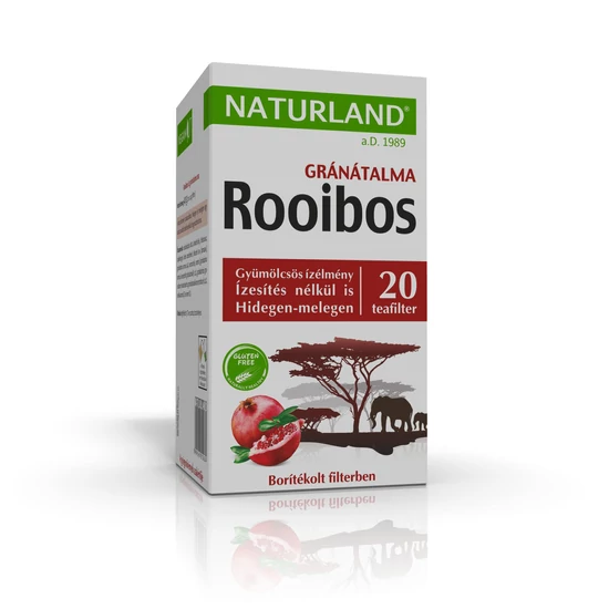 Naturland Rooibos & gránátalma tea 20x2 g