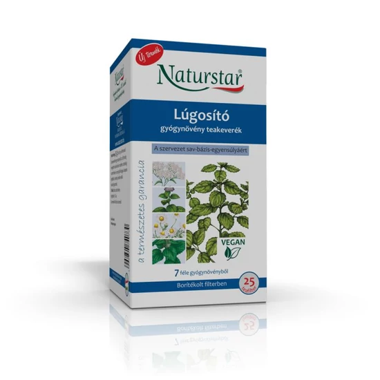 Naturstar Lúgosító tea 25x1g