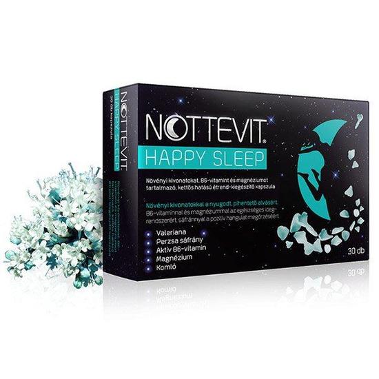Nottevit Happy Sleep Étrendkiegészítő Kapszula 30x