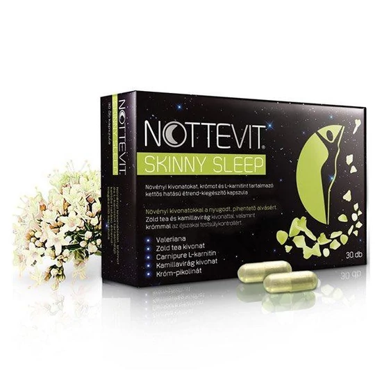 Nottevit Skinny Sleep Étrendkiegészítő Kapszula 30x