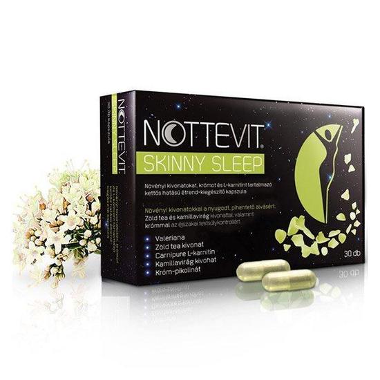 Nottevit Skinny Sleep Étrendkiegészítő Kapszula 30x